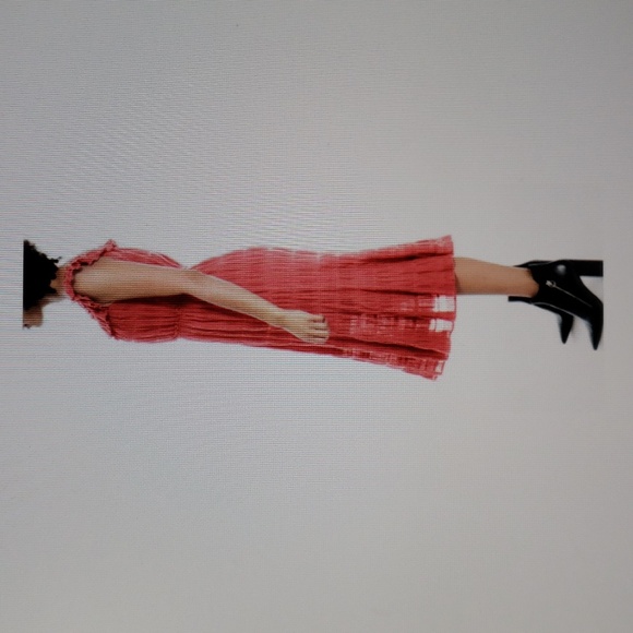 NEW Max Studio Ruffle Sleeveless Tiered Dress - Picture 13 of 14